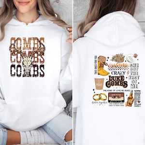 Combs Bullhead Hoodie, World Tour 2024, Country Music Shirt