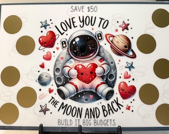 Greeting Card (PH2296) - Husband Birthday - The Man I Love - Owls On The Moon - The Tweets Range - Emboss Attachment, Flitter And Foil Finish