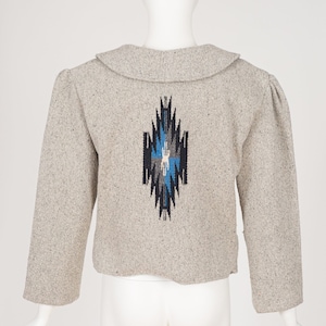 オルテガ　ORTEGA'S 手織り生地　チマヨジャケット サイズ38 オルテガ ORTEGA'S 手織り生地 チマヨジャケット サイズ38 - メルカリ