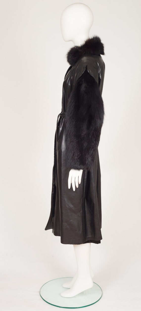 ジャケット・アウター vintage black power shoulder long coat vintage black power shoulder long coat
