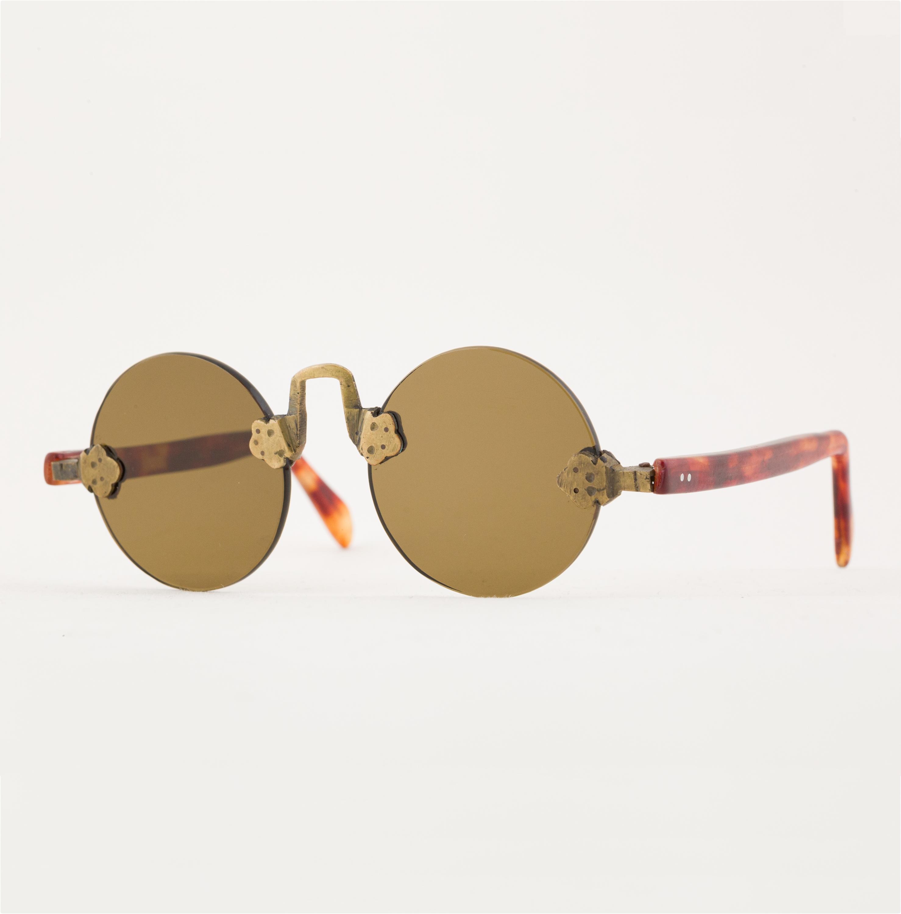 中国　サングラス　眼鏡　アンティーク　お土産 Chinese sunglasses - Etsy 日本
