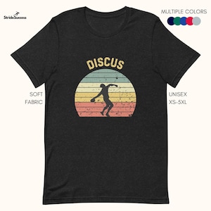 Discus T-shirt - Track And Field Shirt For Discus Throwers, Discus Thrower Gift Idea, Discus Throw Shirt For Athletics Fans Or Athletes