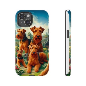 Airedale Terrier Phone Case Wallet Airedale Terrier Phone Case Wallet