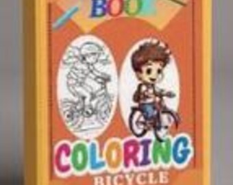 Bike Coloring Pages PDF – Printable Bicycle Activity Book for Toddlers – Instant Download