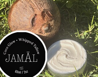 Halal, Organic • Coco Glow Whipped Tallow 2oz