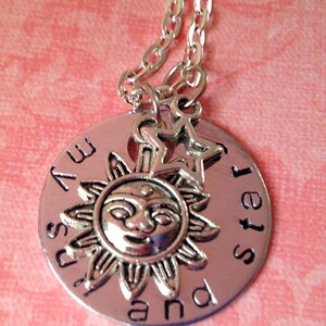 Game of Thrones Moon of My Life My Sun and Stars Couples Necklaces image 4