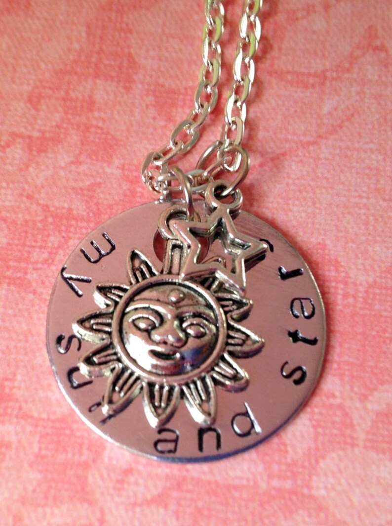 Game of Thrones Moon of My Life My Sun and Stars Couples Necklaces image 4