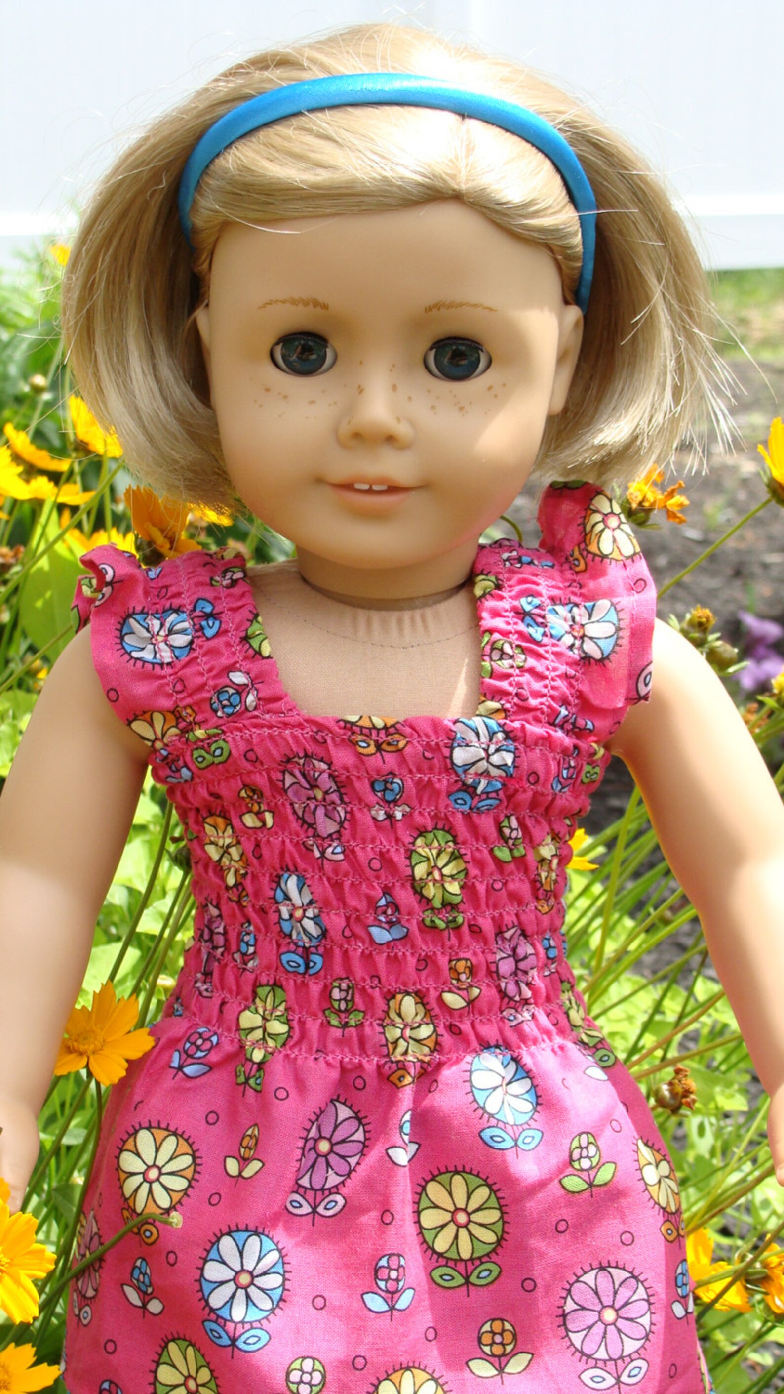 18 Inch Doll Clothes 18 Inch Girl Doll Maxi Dress Maxi Flower Etsy