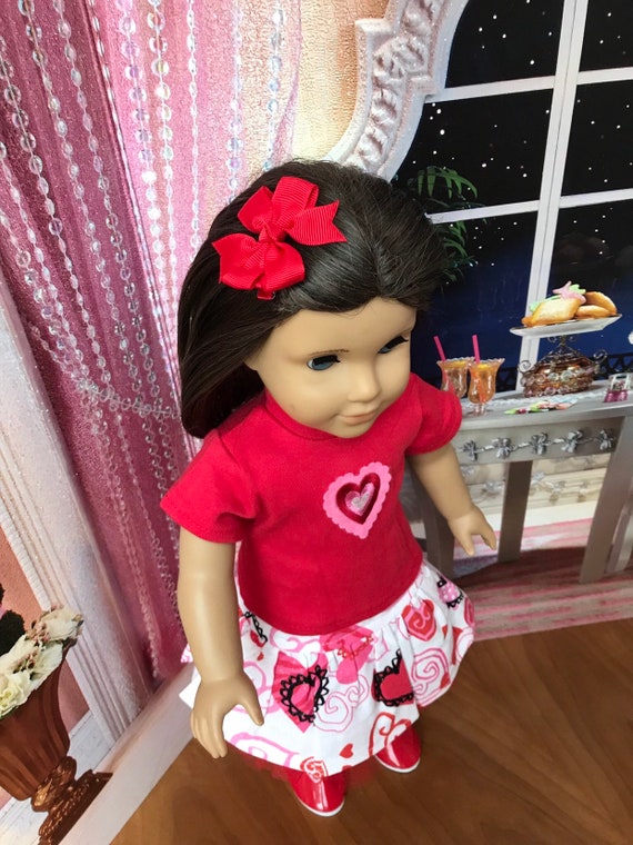 american girl valentine set