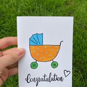 Baby shower card