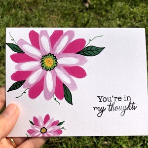 Votre carte dans mes pensées