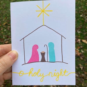 O święta noc szopka