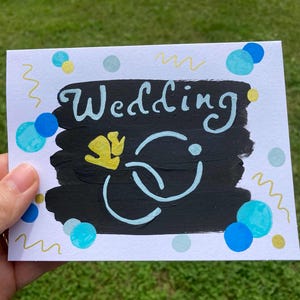 Cartão de casamento