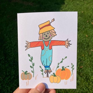 Carte de voeux d'automne