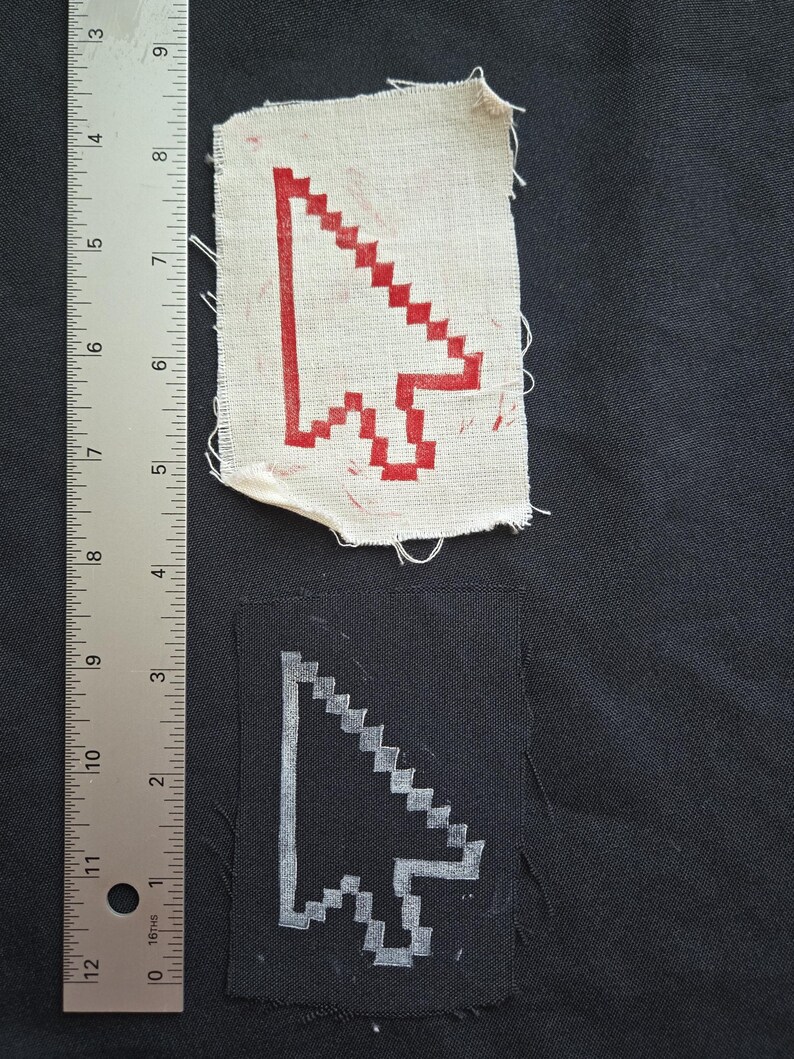 Cursor Block Print Patch image 3