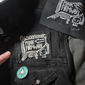 Punk Firmware Block Print Patch