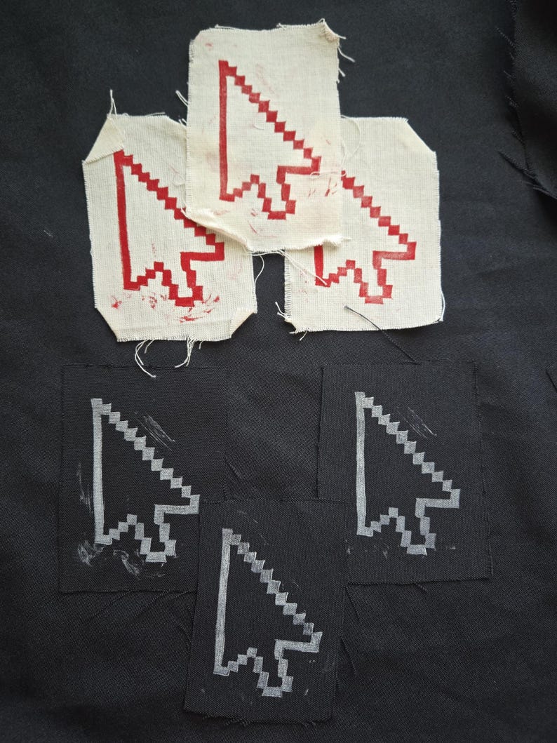 Cursor Block Print Patch image 2