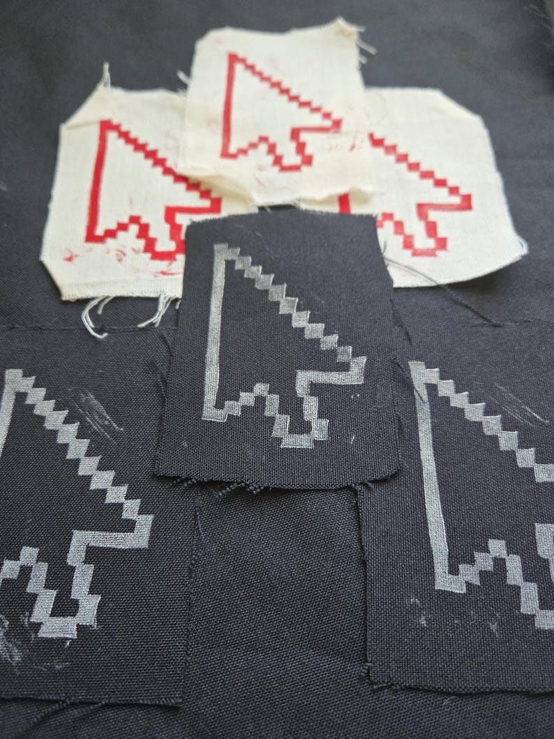 Cursor Block Print Patch image 1