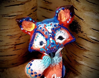 Forest fantasy fox figurine