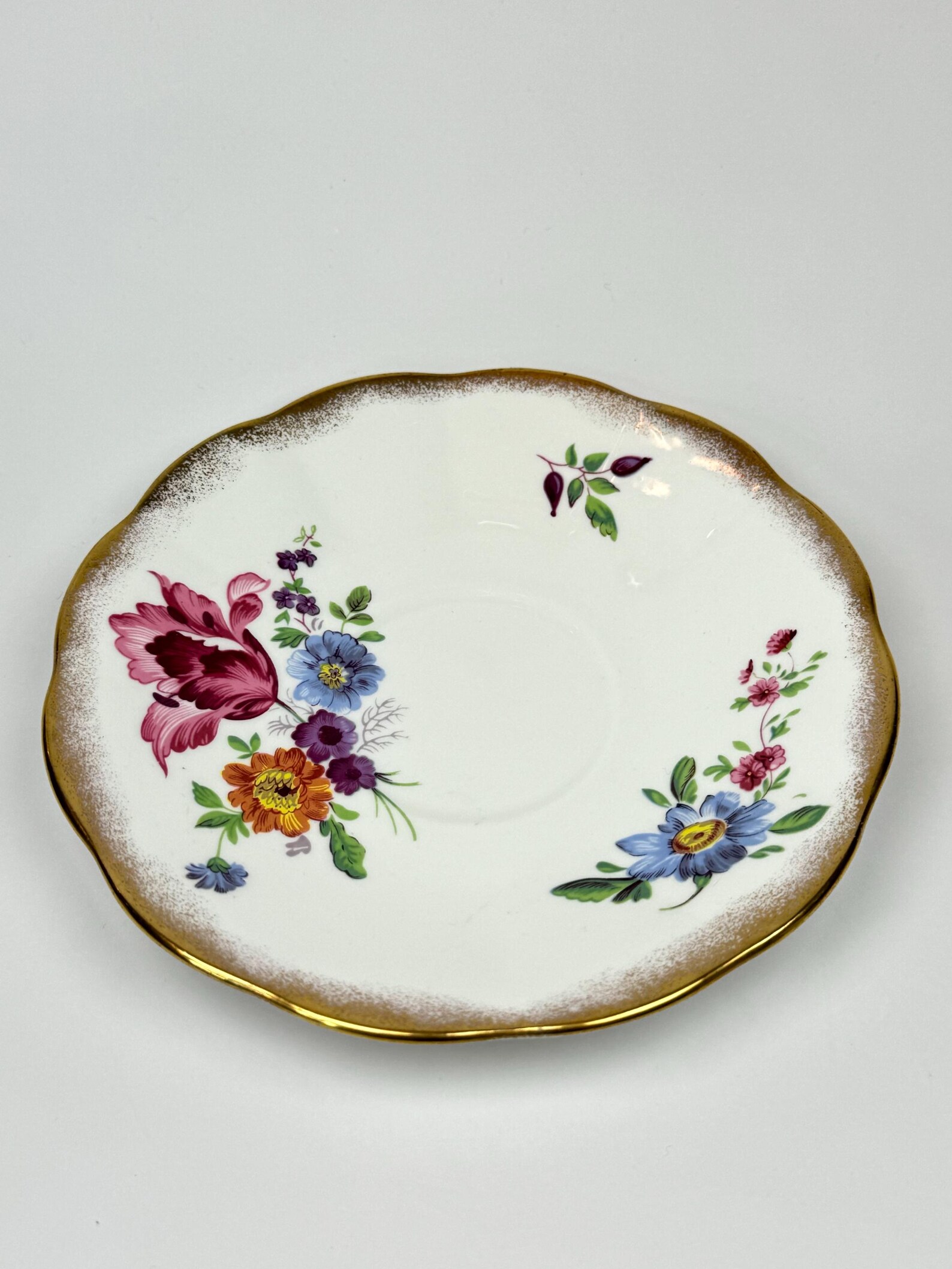 Vintage Elizabeth Fine Bone China by Taylor & Kent Hand Painted Teacup ...