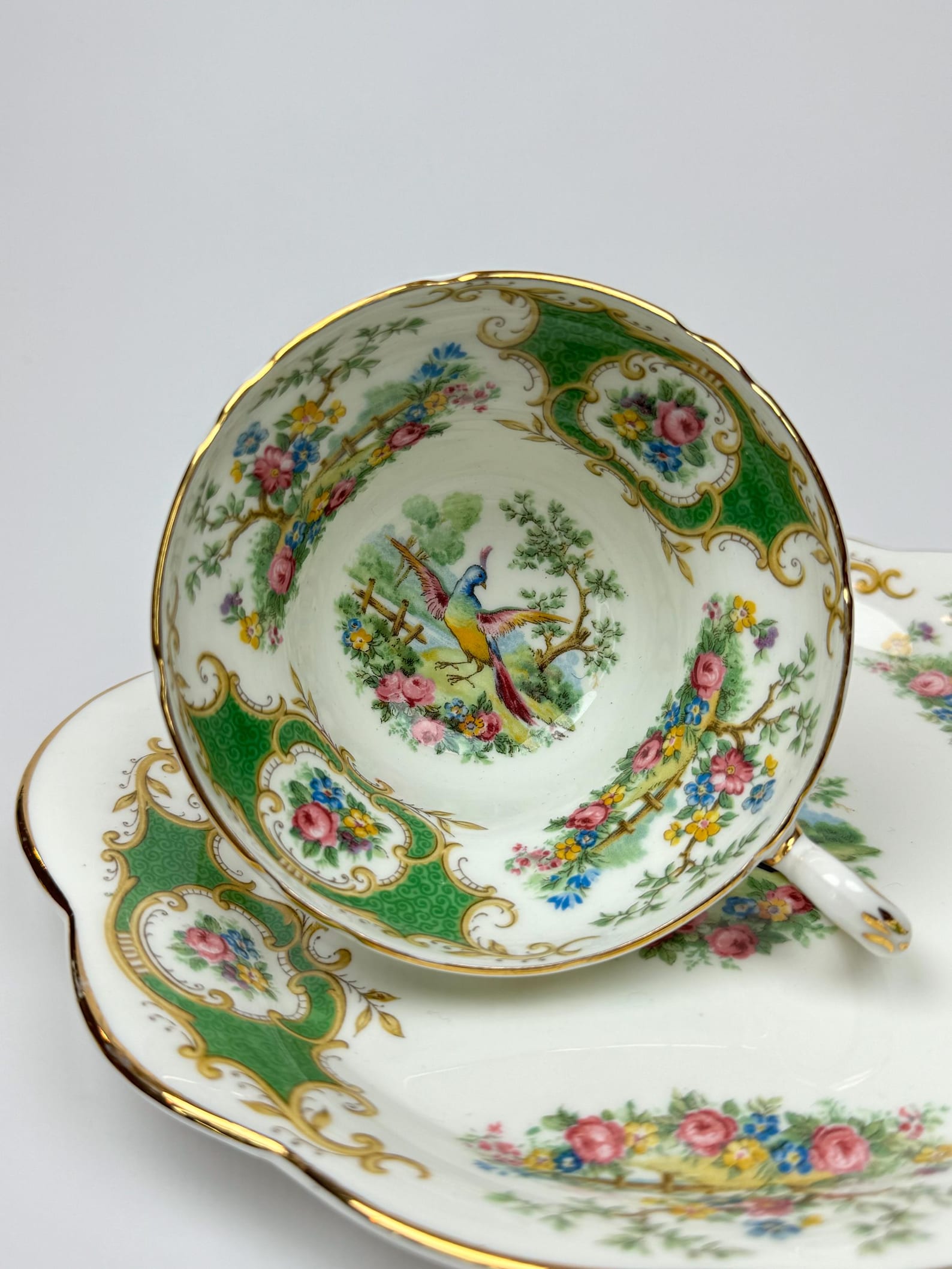 Foley Tea Set Vintage 1936-1948 Foley Bone China “broadway” Breakfast Tea Set - Tea ...