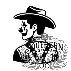 Paquete de payaso de rodeo SVG: diversión para manualidades y proyectos de bricolaje / archivos de corte para camisetas, calcomanías y más.