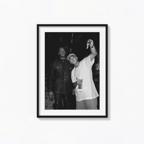Eminem Black And White Poster Etsy eminem-black-and-white-poster-etsy