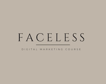Faceless Digital Marketing Course