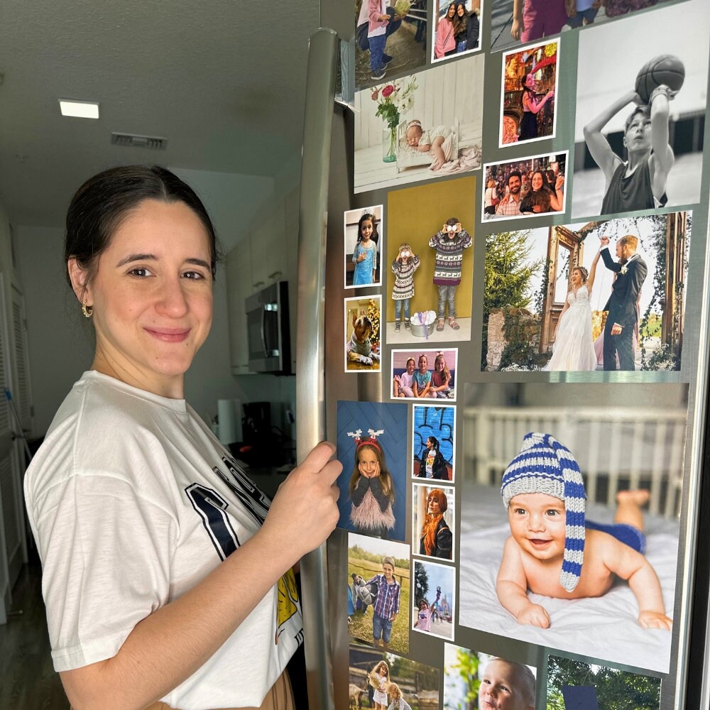 Custom Photo Magnets for Fridge and Dishwasher | Personalized Magnets ...