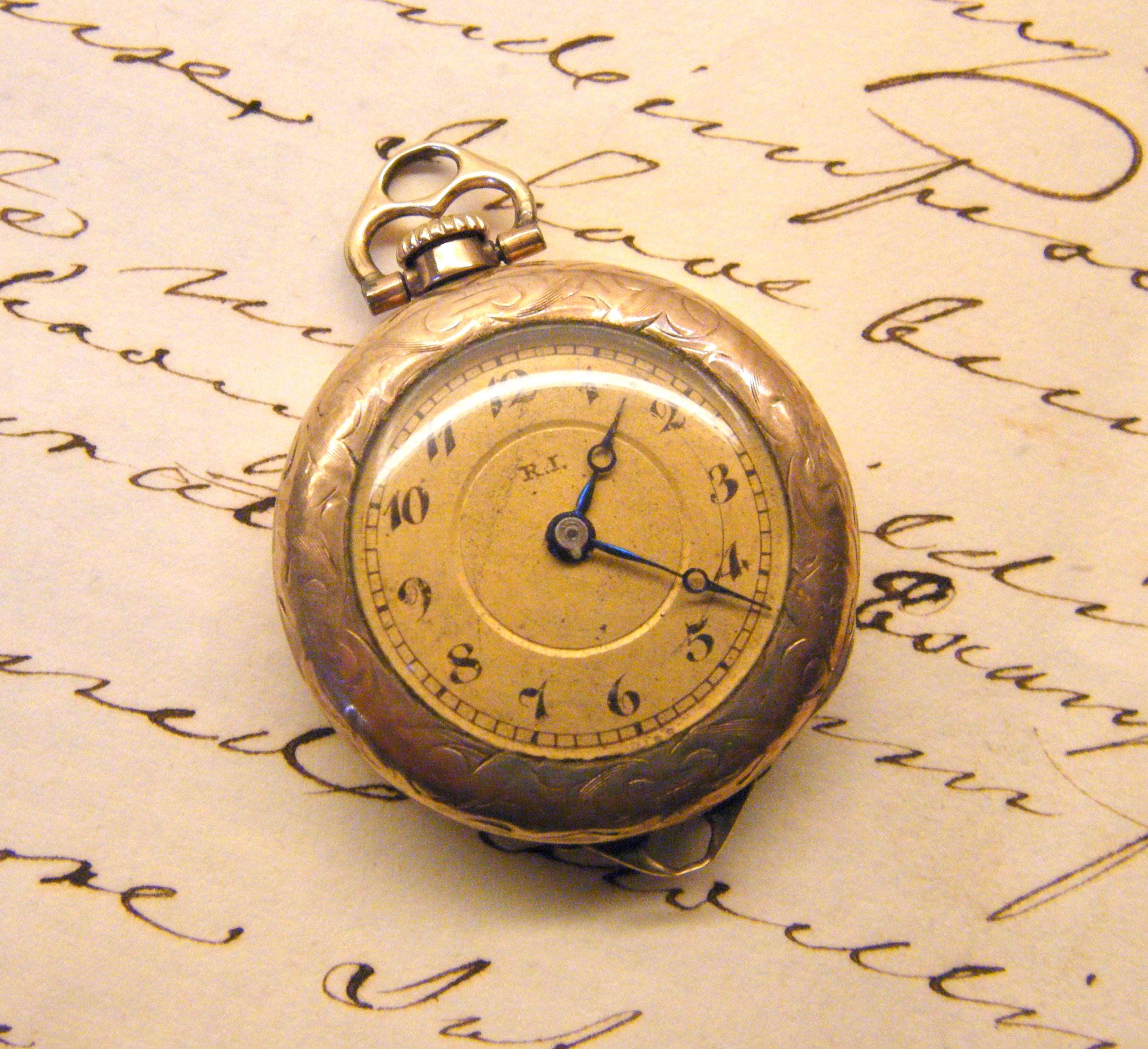 Vintage Swiss Pocket Watches - Etsy