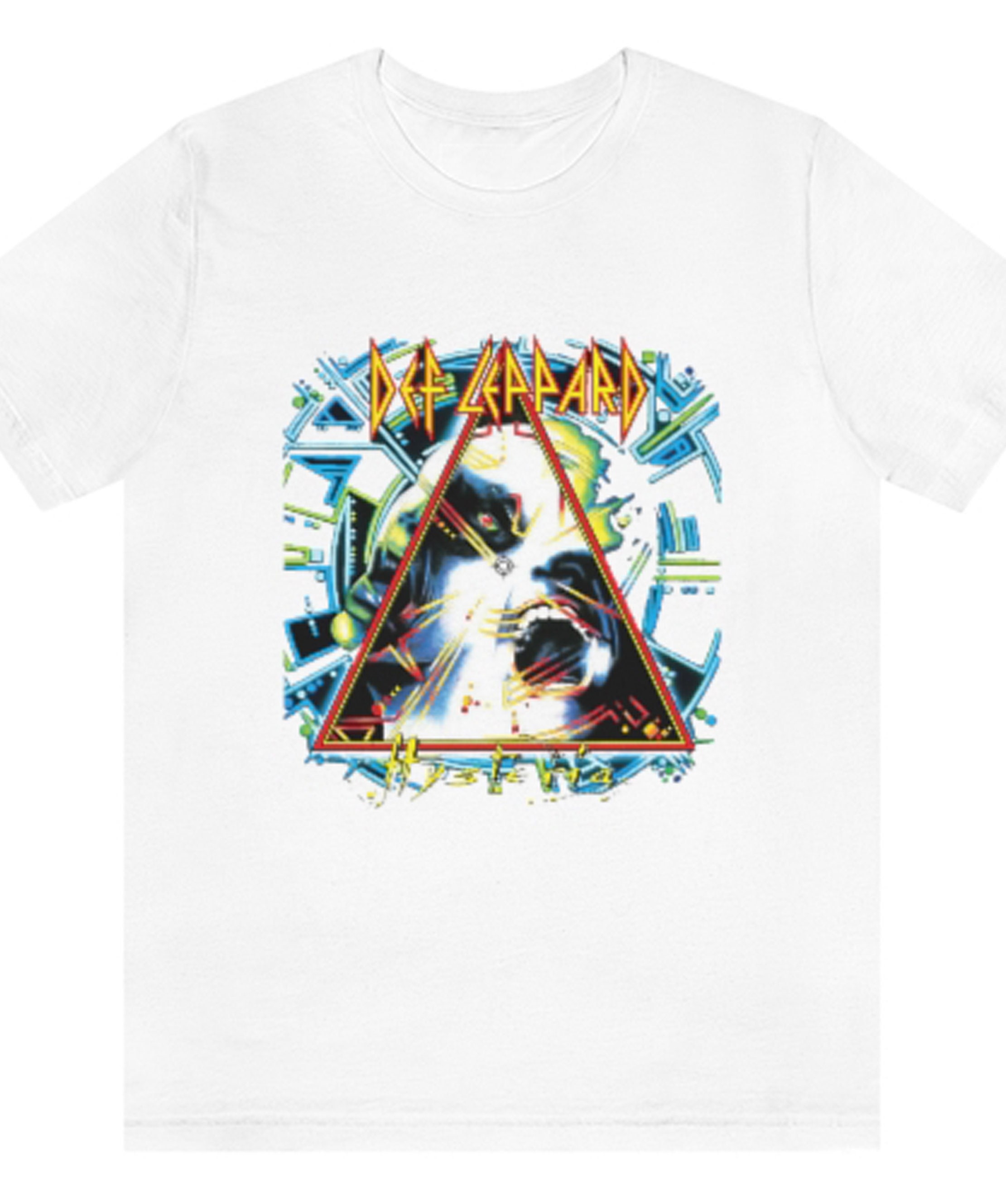 Discover Def Leppard 1980s T-shirt