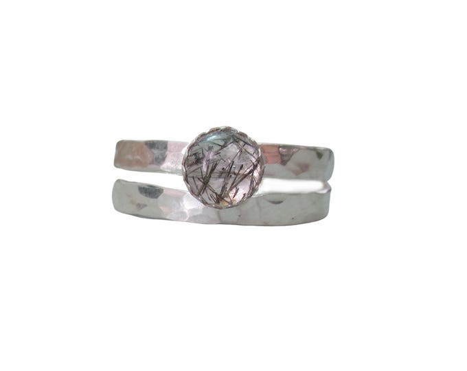 Adjustable Malachite Ring