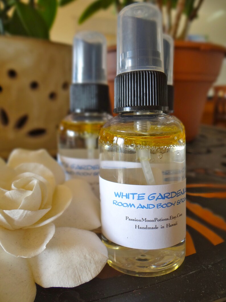 White Gardenia Room and Body Spray 2oz Etsy