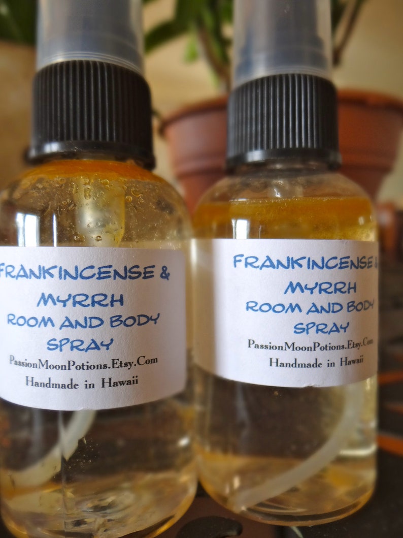 Frankincense & Myrrh Room and Body Spray 2oz Etsy