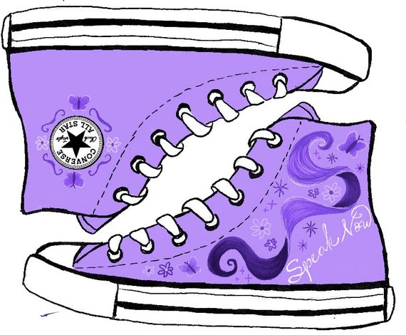 Taylor Swift Speak Now Converse