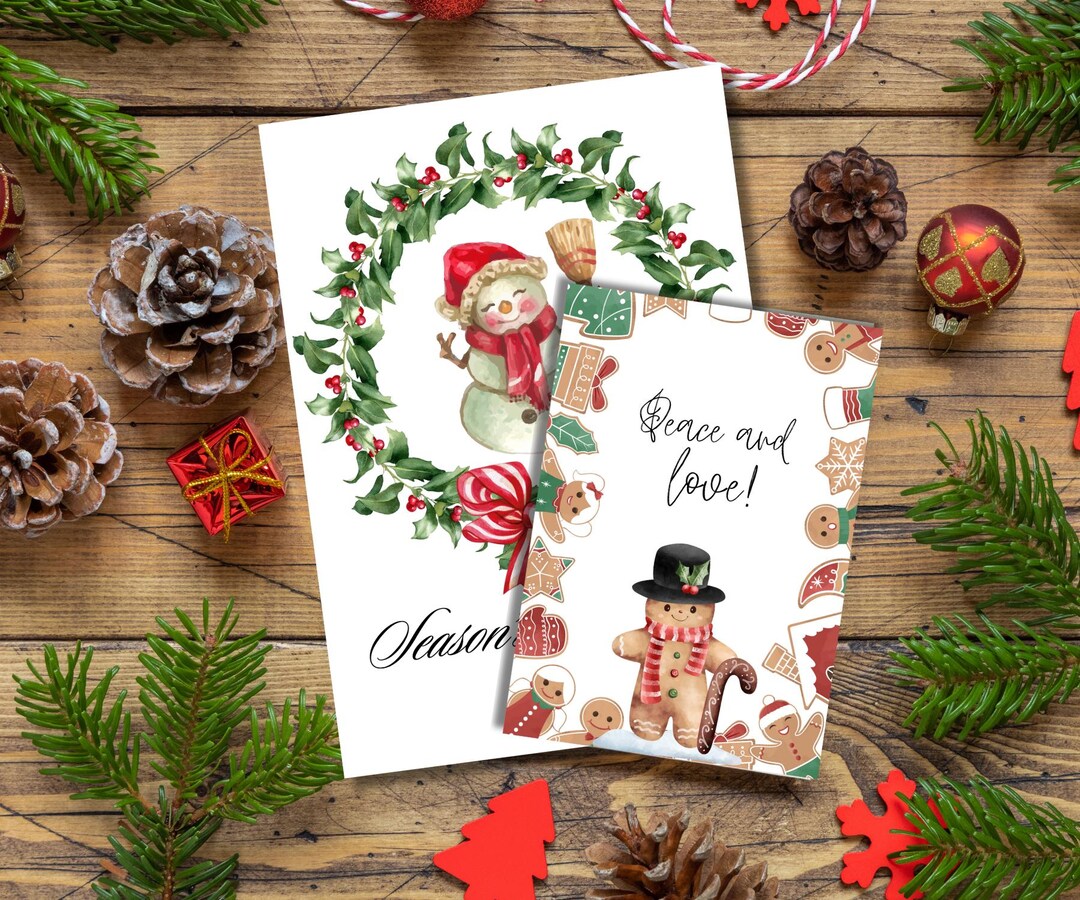 15 Red Blue Aesthetic Christmas Cards Digital Download Printable Etsy 15 red blue aesthetic christmas cards digital download printable etsy