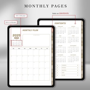 2025 2026 Digital Planner for iPad and Android, Dated Weekly and Daily ...