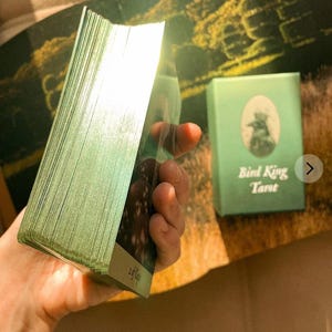 Enchanted Forest - Bird King Tarot * indie Tarot deck * divination deck * self-development tool