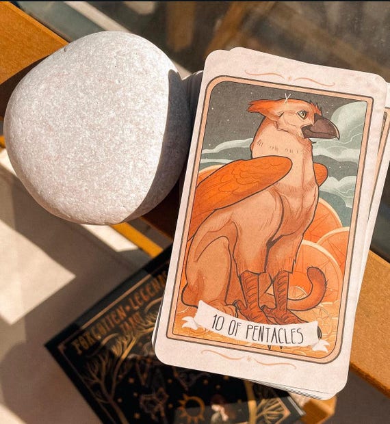 Forgotten Legend Tarot * Indie Tarot Deck * Divination Deck