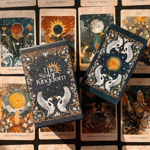 Tarot du Royaume solaire * jeu de tarot indépendant * jeu de divination * outil de développement personnel