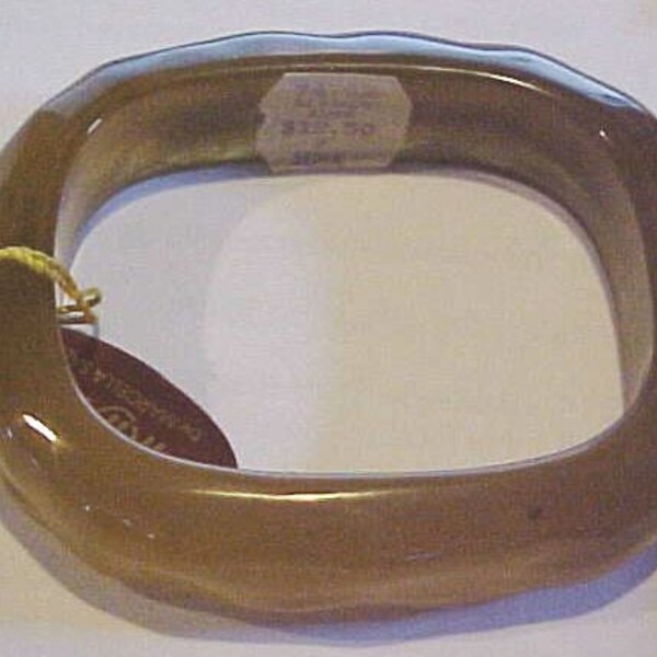 Trifari Lucite Bracelet Marcella Saltz Velvet Bag Original