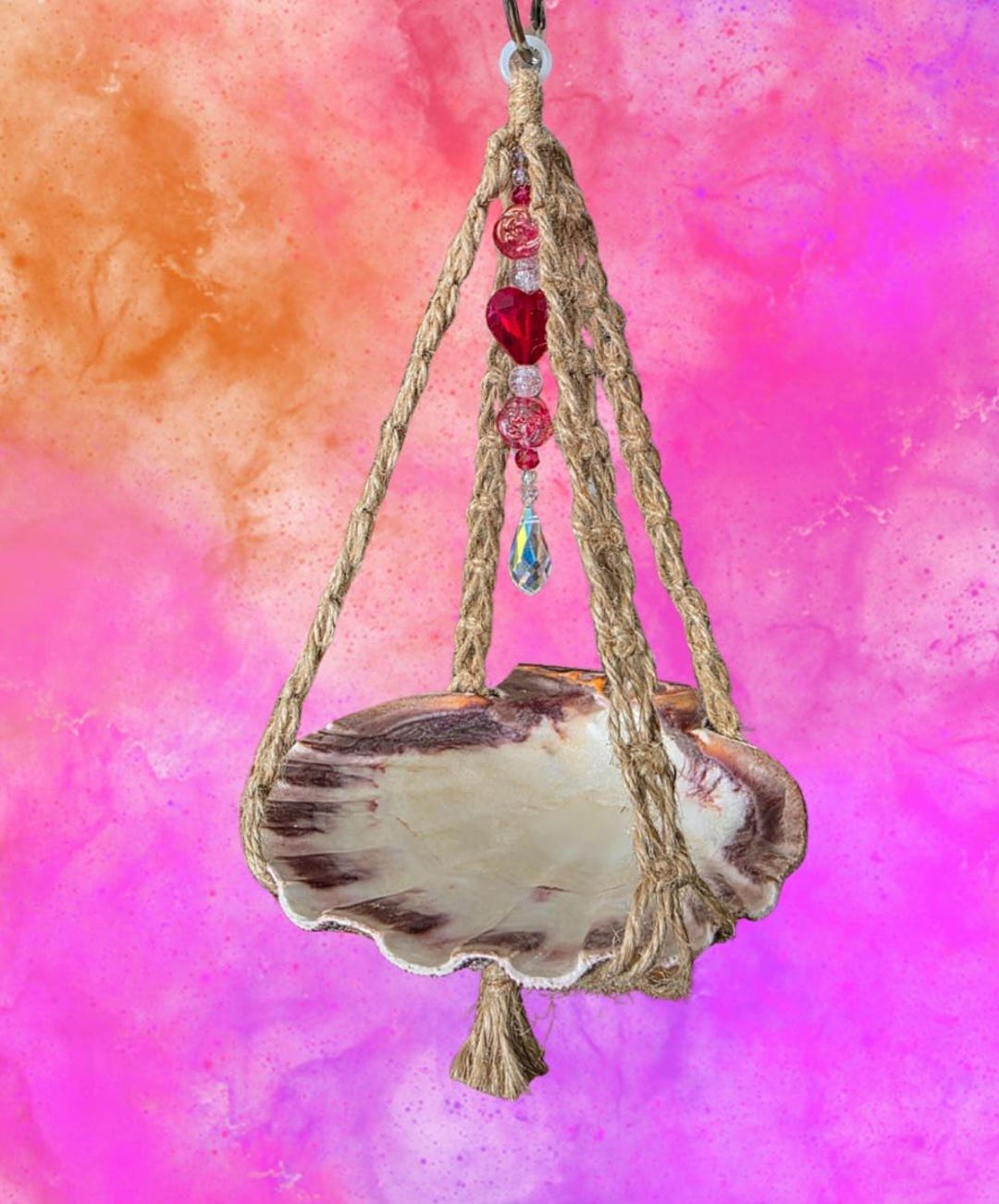 Shell Swing With Suncatcher Charm - Etsy