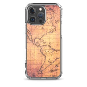 Coque vintage Map pour iPhone®