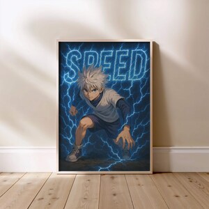 White Haired Runner Motivations Poster