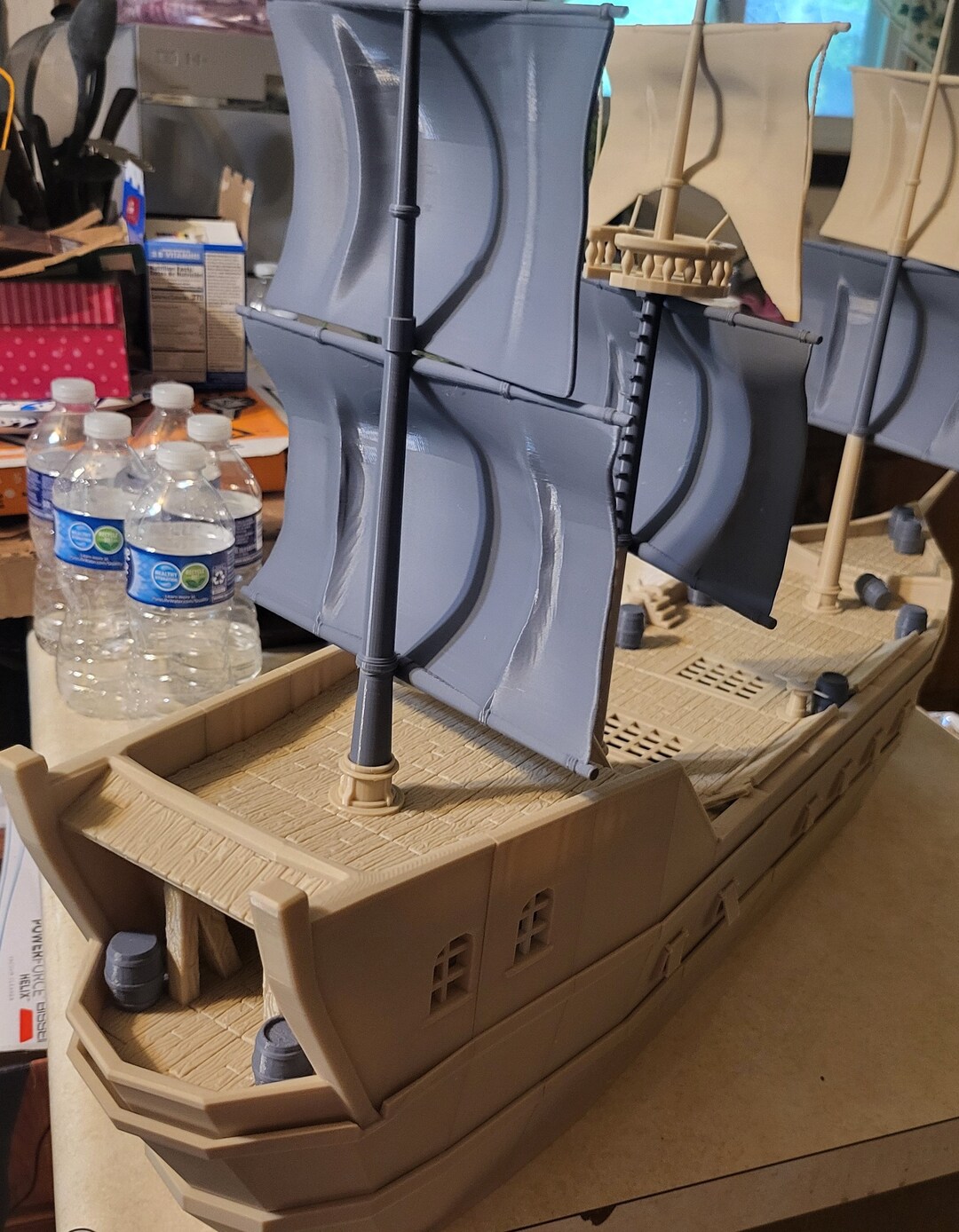 Dnd Boat / Galleon for a Campaign or Scenery/terrain for Gaming. - Etsy