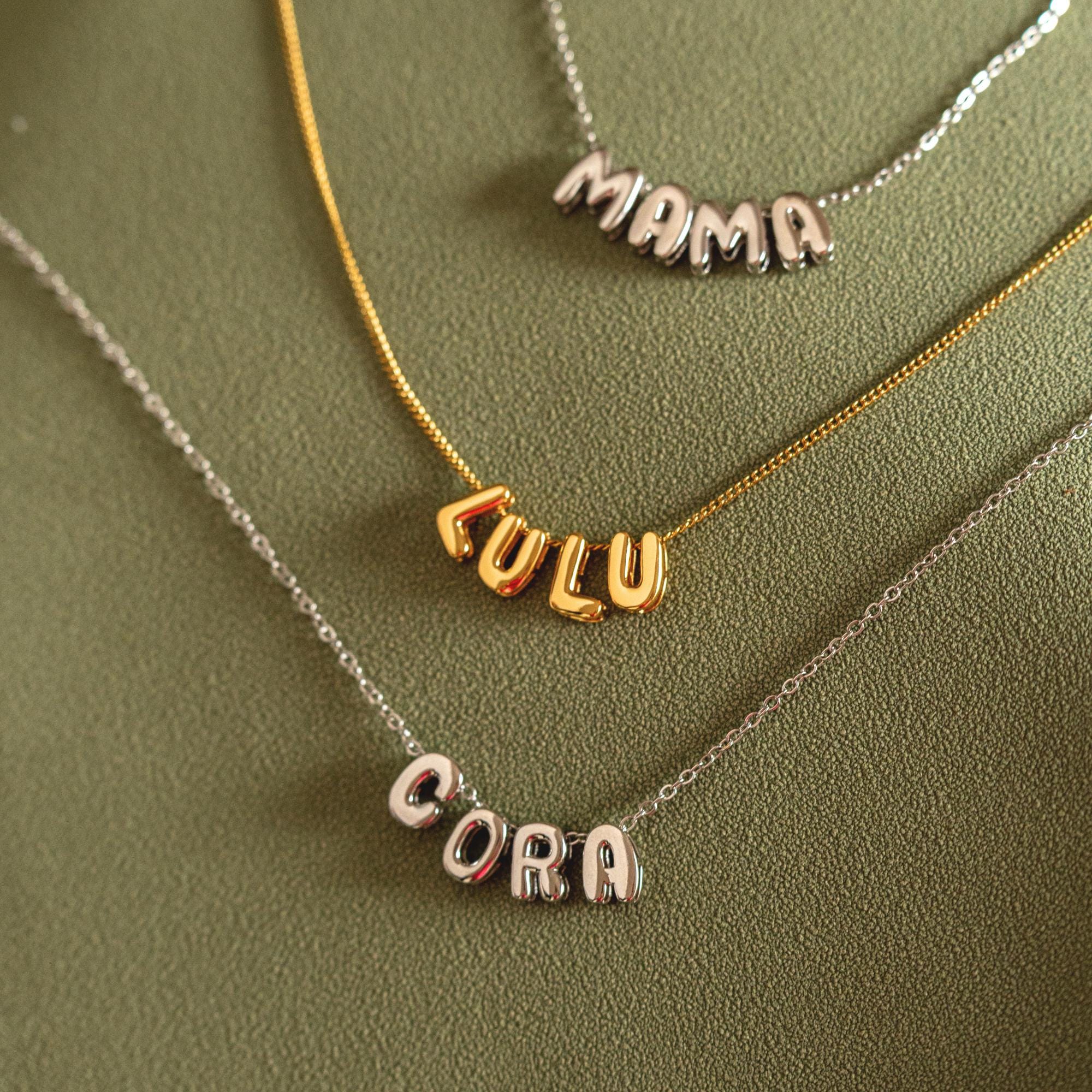 Collier Personnalisé Lettre et Cœur - Comptoir Paris - Boutique de
