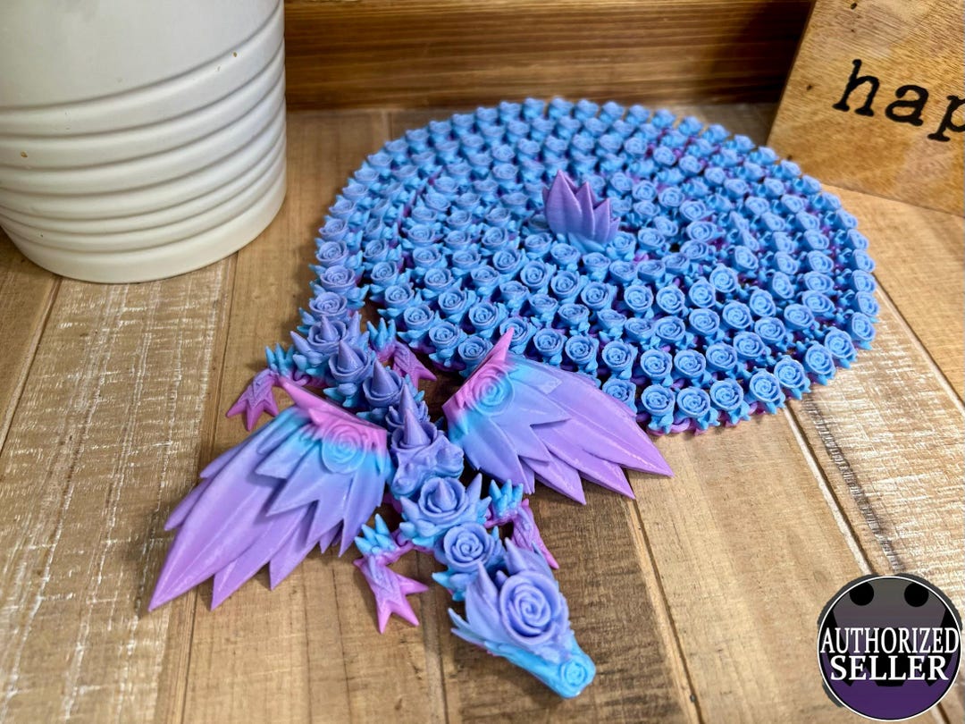 Rose Winged Dragon - 82 Inches - 6' 10