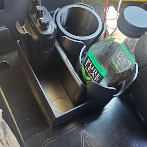 Police Car Magnetic Cup Holder & Phone Holder