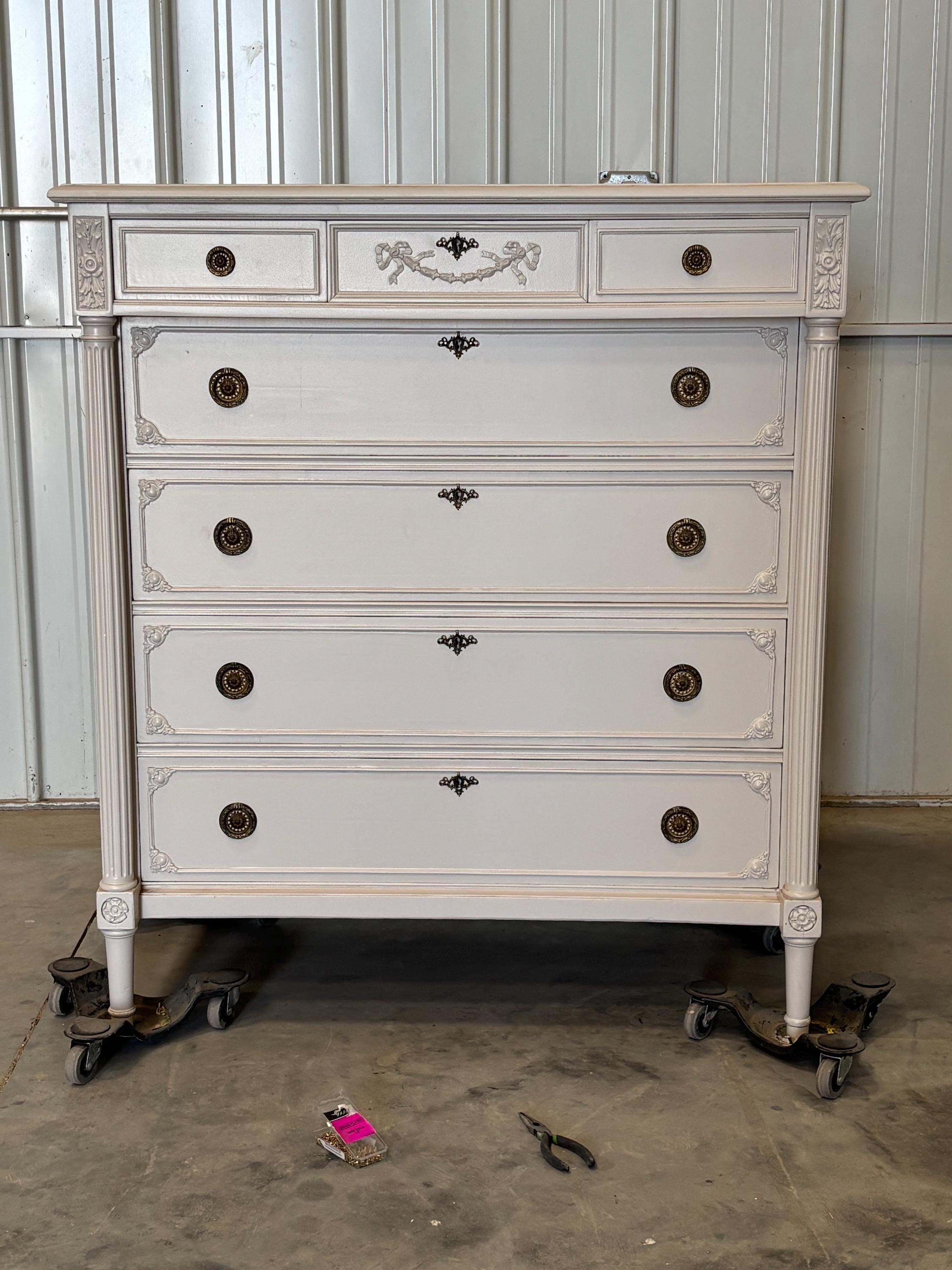 Antique White Dressers - Etsy