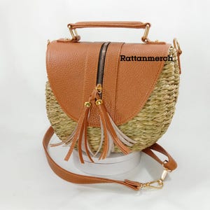 Modern Ethnic Woven Mendong Bag Stylish Handmade Shoulder Bag Top Handle,Rattan Sling Bag,Rattan Sling Bag Bali,Rattan Crossbody Bags